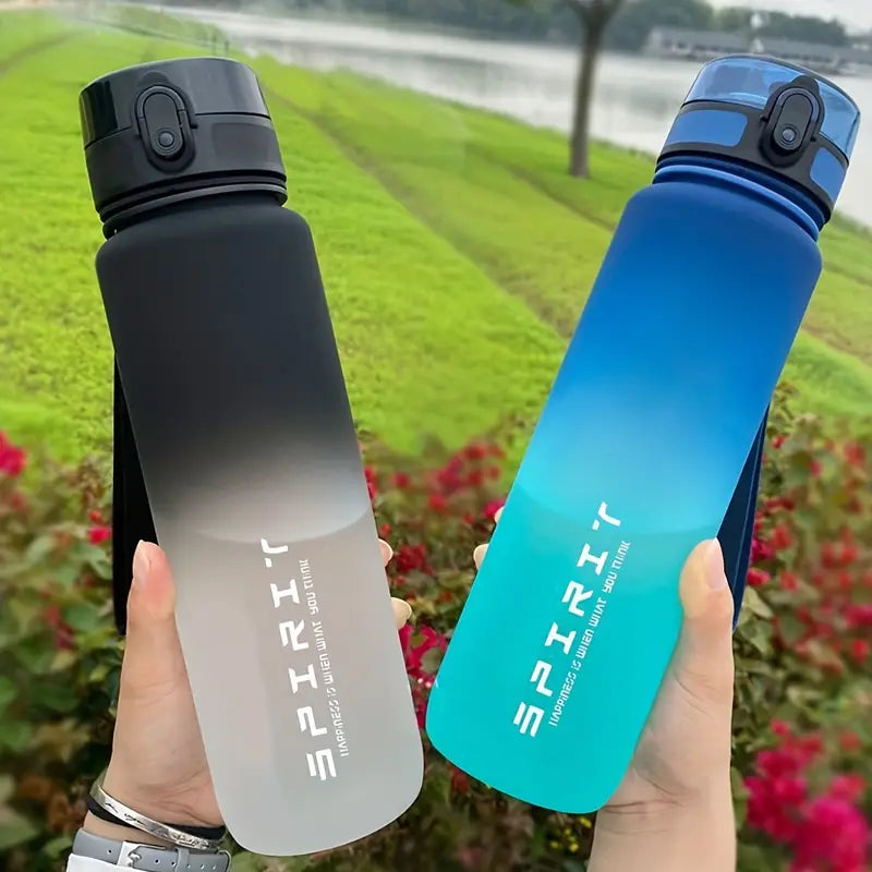 Outdoor Sports Casual Plastic Water Bottle 1000ml