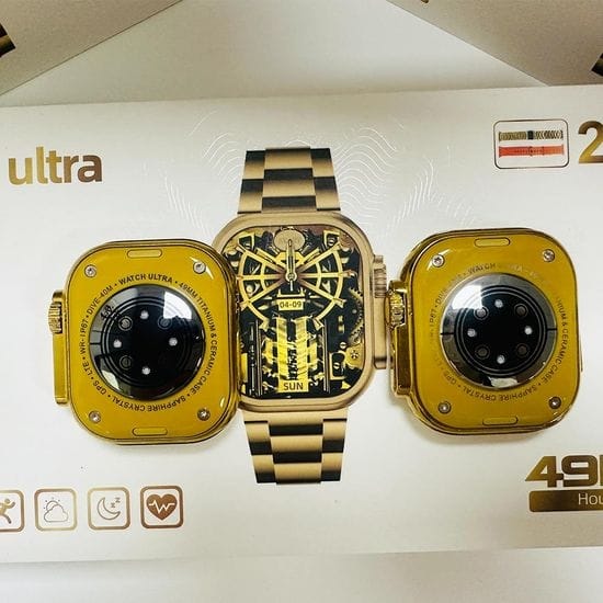 Gold Smart Watch Z76 Ultra