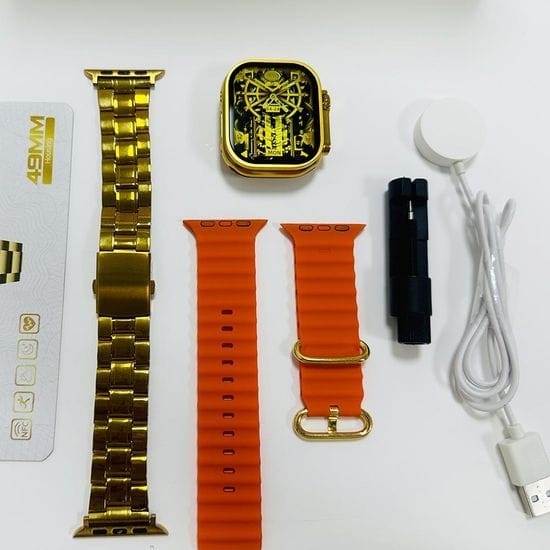 Gold Smart Watch Z76 Ultra