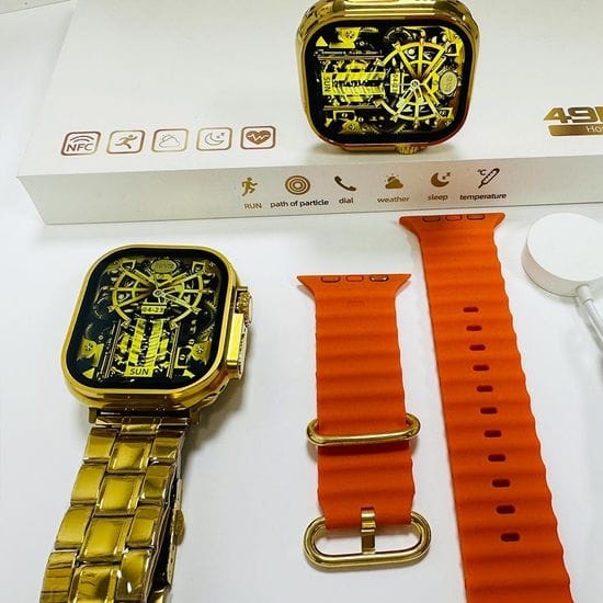 Gold Smart Watch Z76 Ultra