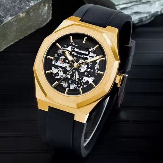 Popular Stainless Steel Waterproof Automatic Watch