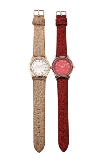 Casual Watch Leather Watch Shinny Strap Alloy Watch