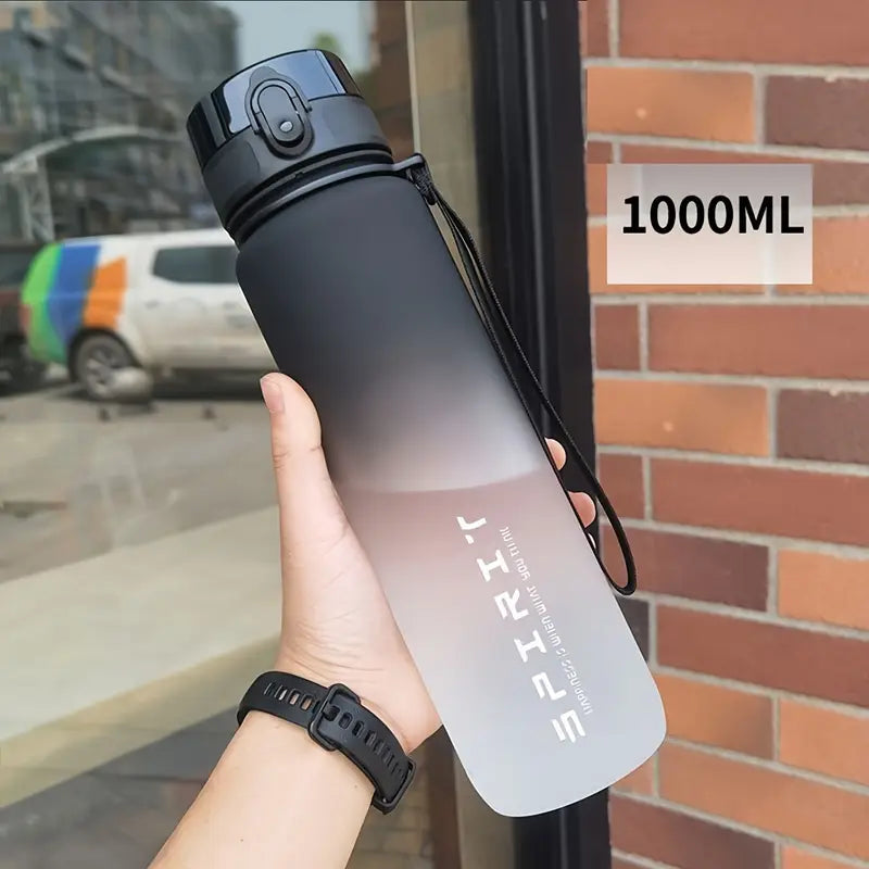 Outdoor Sports Casual Plastic Water Bottle 1000ml